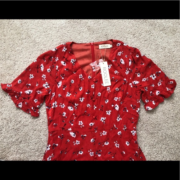 Roolee Prewett Floral Dress - Picture 3 of 4